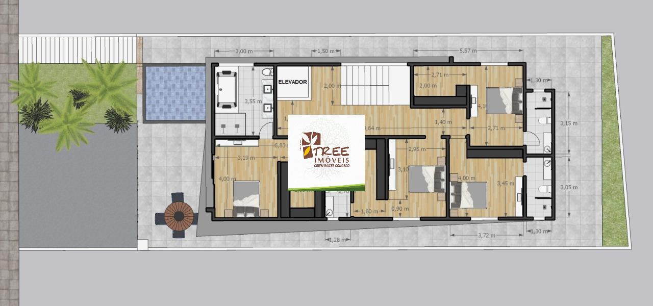 Sobrado, 8 quartos, 355 m² - Foto 6