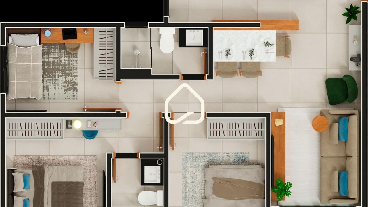 Apartamento, 2 quartos, 55 m² - Foto 4