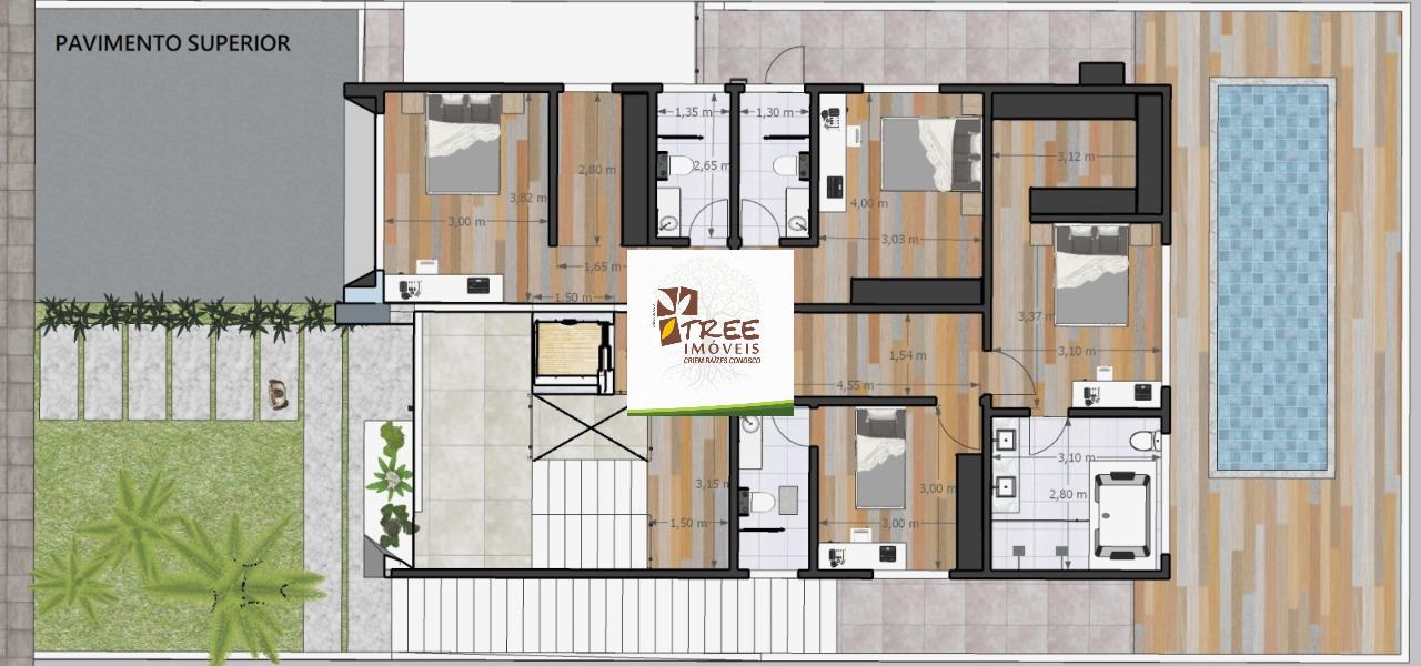 Sobrado, 8 quartos, 340 m² - Foto 11